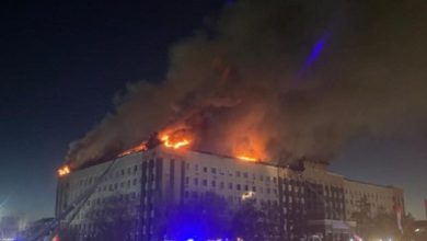 Photo of Ақтөбеде облыстық әкімдіктің ғимараты өртеніп жатыр