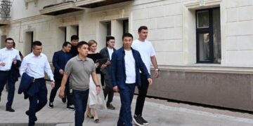 Дархан Сатыбалды қала көшелерінде атқарылып жатқан жұмыстарды барып көрді