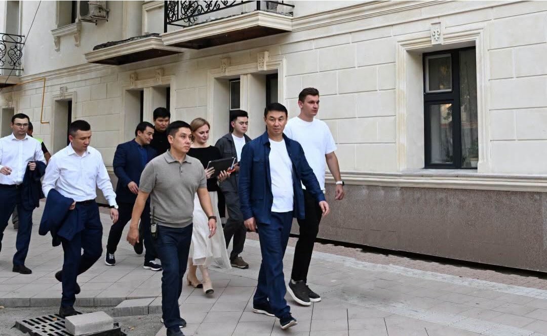 Дархан Сатыбалды қала көшелерінде атқарылып жатқан жұмыстарды барып көрді