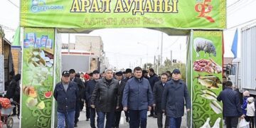 Қызылордадағы «Алтын дән» жәрмеңкесінде мың тоннадан аса өнім сатылды