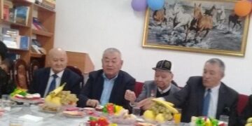 Қызылордада коммунистік партия қарияларға құрмет көрсетті