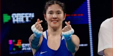Назым Қызайбай бокстан әлемнің үш дүркін чемпионы атанды (видео)