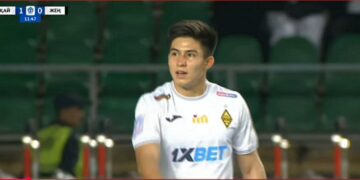 Дастан Сәтбаев дубль жасап, «Қайратты» 1-орынға шығарды (видео)