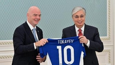 Photo of Қазақстан Президенті Тоқаев ФИФА басшысы Инфантиномен кездесті