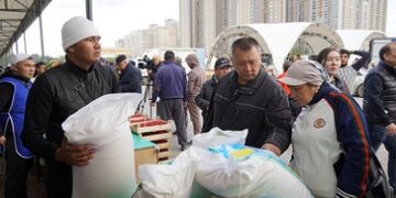 Астанада Сыр бойы еңбеккерлерінің ауылшаруашылық жәрмеңкесі өтуде