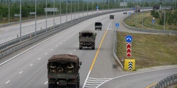 Губернатор: «Вагнер» ЖӘК колоннасы Дондағы Ростовтан шығып кетті