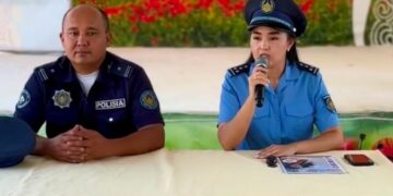 Жаңақорғандағы жазғы лагерьде оқушылармен профилактикалық кездесу өтті