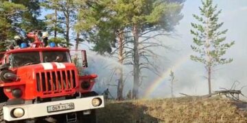 Орман өрті Абай облысының ауылдарына қауіп төндіріп тұр