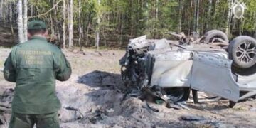Партизандар орыс жазушысы Прилепиннің машинасын жарып жіберді