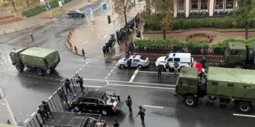 Минскіде шерушілер күштік құрылым сарбаздарымен қақтығысты (видео)