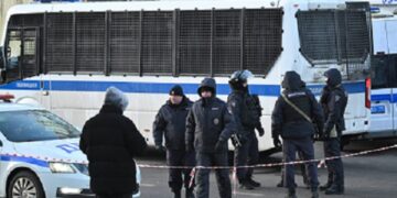 Мәскеуде жарылған көлікте екі полицей жаһаннамға кетті
