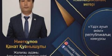 Қызылордалық әкім «Үздік ауыл әкімі» атағын жеңіп алды