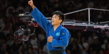 Париж-2024: Қазақ дзюдошысы Ғұсман Қырғызбаев қола жүлдегер атанды