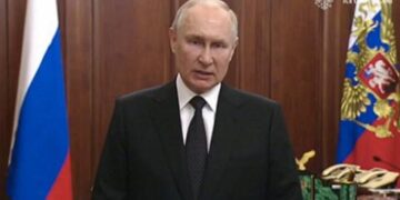 Путин кеше түнде эфирге шығып, «Ресейдің тағдыры» жөнінде сөйледі