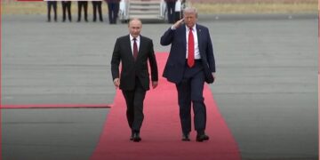 Батыс баспасөзі: Аляскада Путин өзін қожайын сияқты еркін ұстады