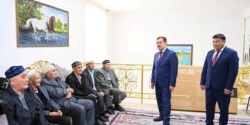 Қызылордада Қарттар күніне орай қарияларға тиісті құрмет көрсетілді