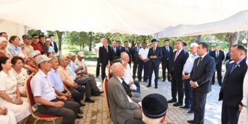 Қазалы ауданының орталығында да спорт кешені қатарға қосылды