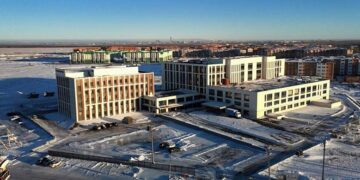 Қосшы қаласында заманауи үлгідегі жаңа емхана пайдалануға берілді