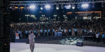 Қызылордада Жастар күні Open Air концертімен өз мәресіне жетті