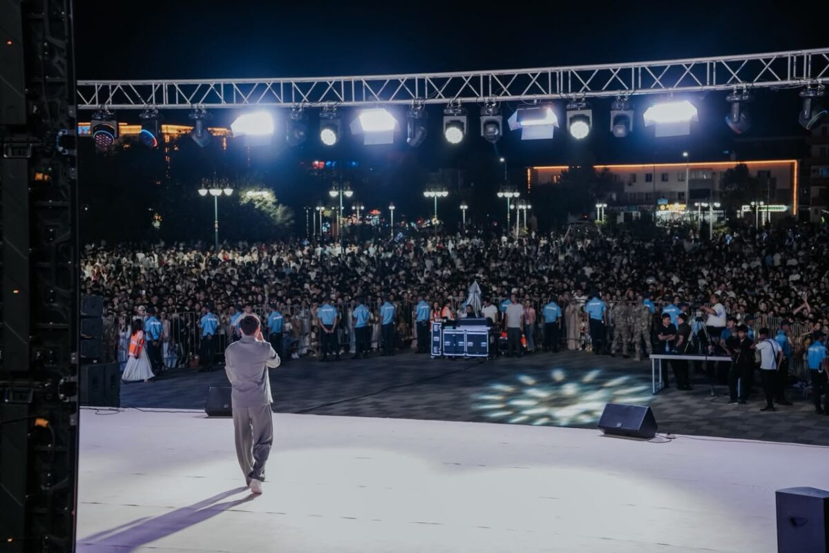 Қызылордада Жастар күні Open Air концертімен өз мәресіне жетті