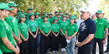 Қызылордада «Жасыл ел» еңбек жасақтары экологиялық сенбілік өткізді