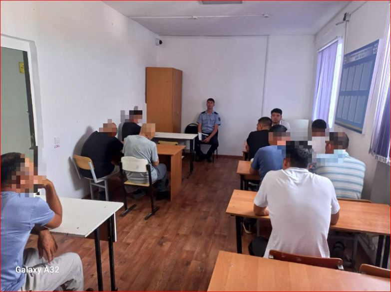 Қызылордада жазасын өтеушілер үшін арнайы дәріс ұйымдастырылды