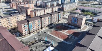 Қызылорда қаласында 320 пәтерлік 4 тұрғын үй пайдалануға берілді