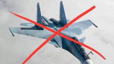 Photo of Қырым аспанында Ресейдің тағы бір истребителі құлап түсті