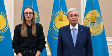 Мемлекет басшысы Қасым-Жомарт Тоқаев Елена Рыбакинамен кездесті
