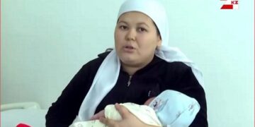 Қызылорда облысы Қармақшы ауданында алып сәби өмірге келді