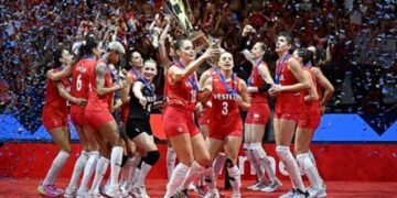 Волейболдан Түркия әйелдер құрамасы бірінші рет Еуропа чемпионы болды