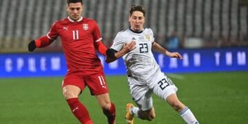 Сербия Ресей құрамасын 5:0 етіп талқандап шықты