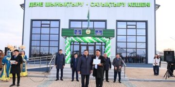 Шиелі ауданында дене шынықтыру-сауықтыру кешені ашылды
