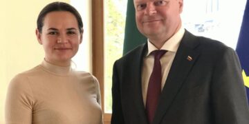 Литва премьері Светлана Тихановскаямен кездесті