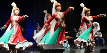 Берлиннің төрінде Сыр өңірі өнерінің хас шеберлері өнер көрсетті