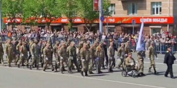 Татарстандағы Жеңіс шеруіне «ақсақ-тоқсақтар армиясы» да қатысты