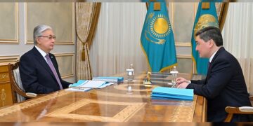 Мемлекет басшысы Премьер-Министр Олжас Бектеновті қабылдады