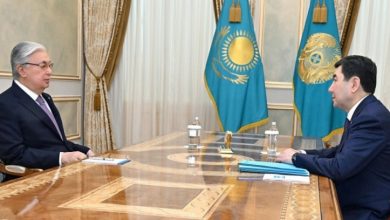 Photo of Президент Қасым-Жомарт Тоқаев Мәжіліс төрағасы Ерлан Қошановты қабылдады