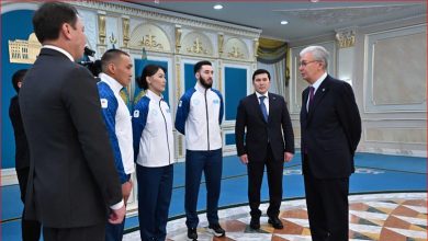 Photo of Президент қысқы Ойындарға қатысушыларға Мемлекеттік туды тапсырды