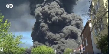 Ресейдің Пермь қаласы да Туапсе секілді оттың құшағына берілді