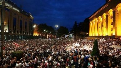 Photo of Тбилисиде «иноагенттер» жөніндегі заңға қарсы жұрт көтеріліске шықты