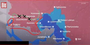 Курск облысында Ресейдің 3000 жауынгері «қазандыққа» түсіп қалды