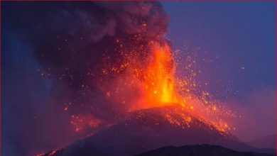 Photo of Еуропаның ең биікте орналасқан Сицилиядағы Этна вулканы қозғалып жатыр