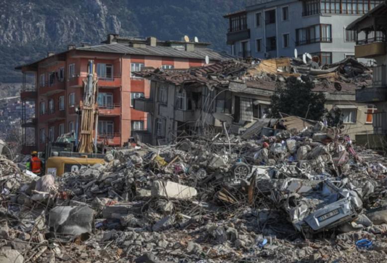 Действующие землетрясения. Землетрясение в Турции 2023.